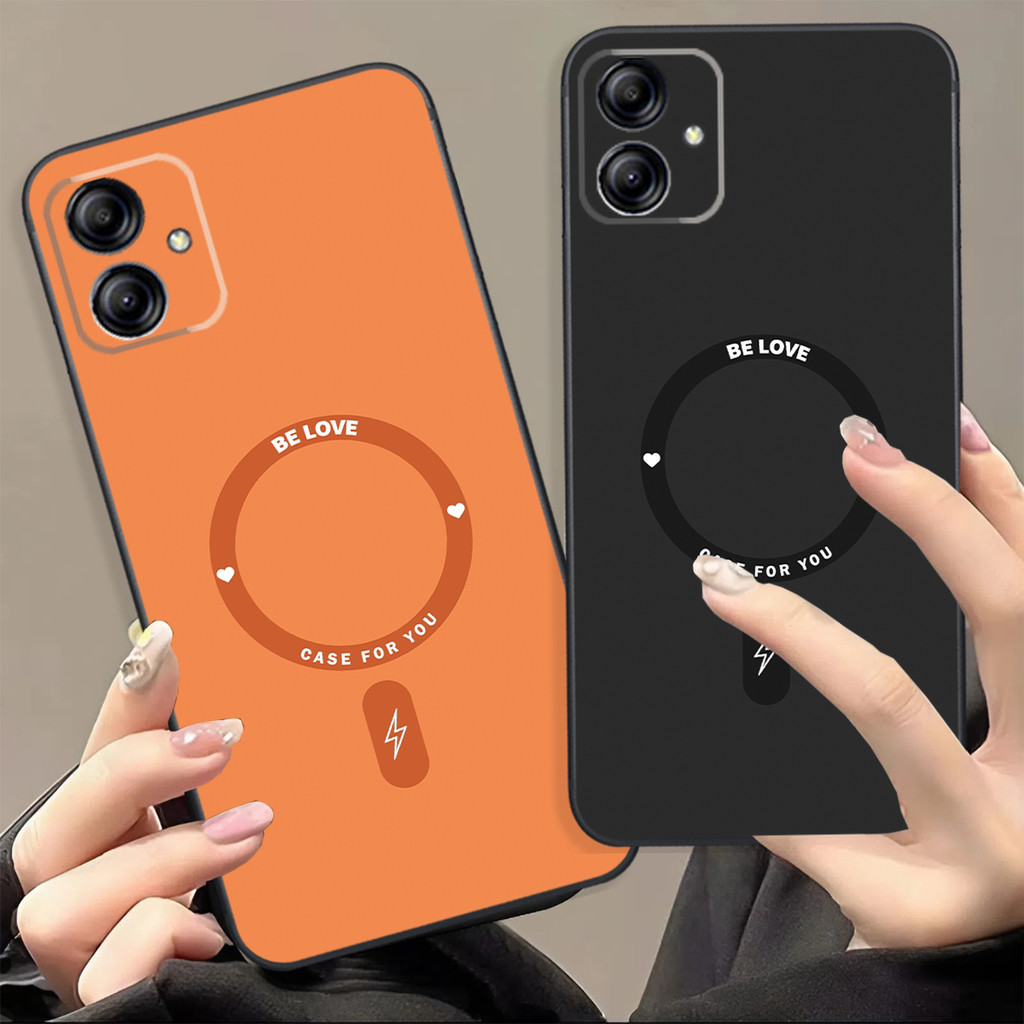 เคส Samsung A05 / Samsung A05S / Samsung A06 / Samsung A06 5G พิมพ์ลายวงกลมสีสวยเพื่อปกป้องกล้อง