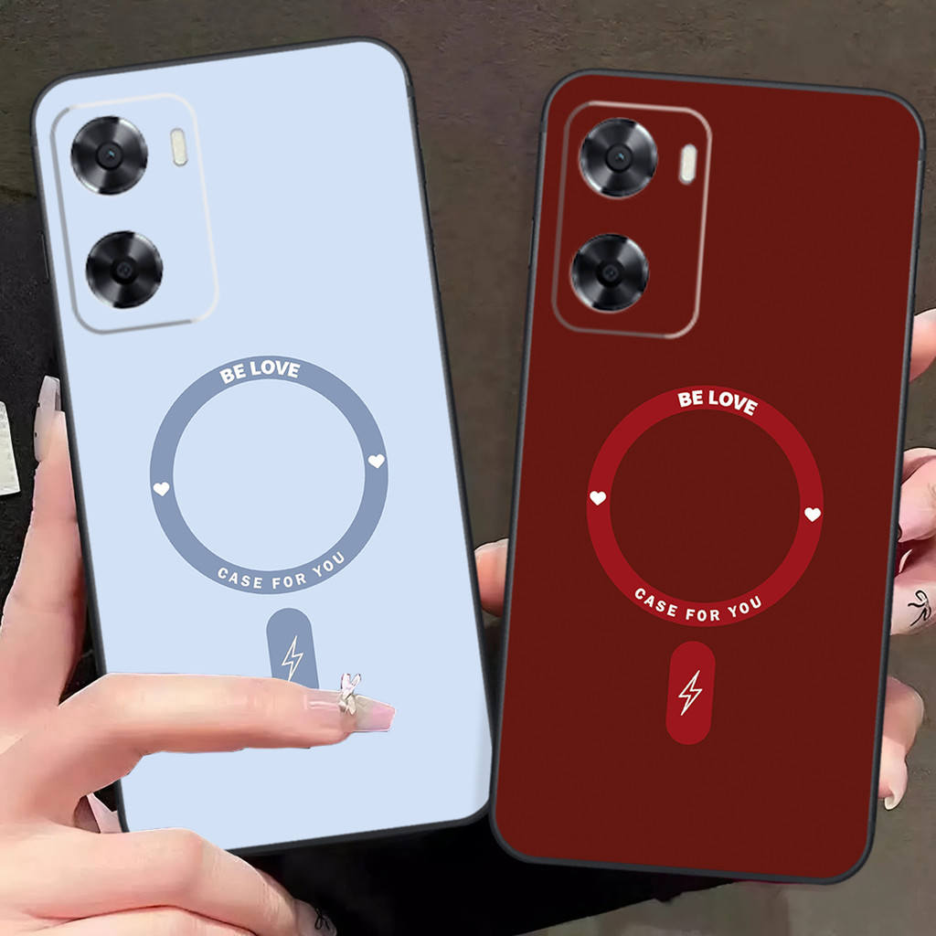 Oppo A57 2022 - เคส Oppo A57 4G - เคส Oppo A77s พิมพ์ลายวงกลมสีสวยเพื่อปกป้องกล้อง