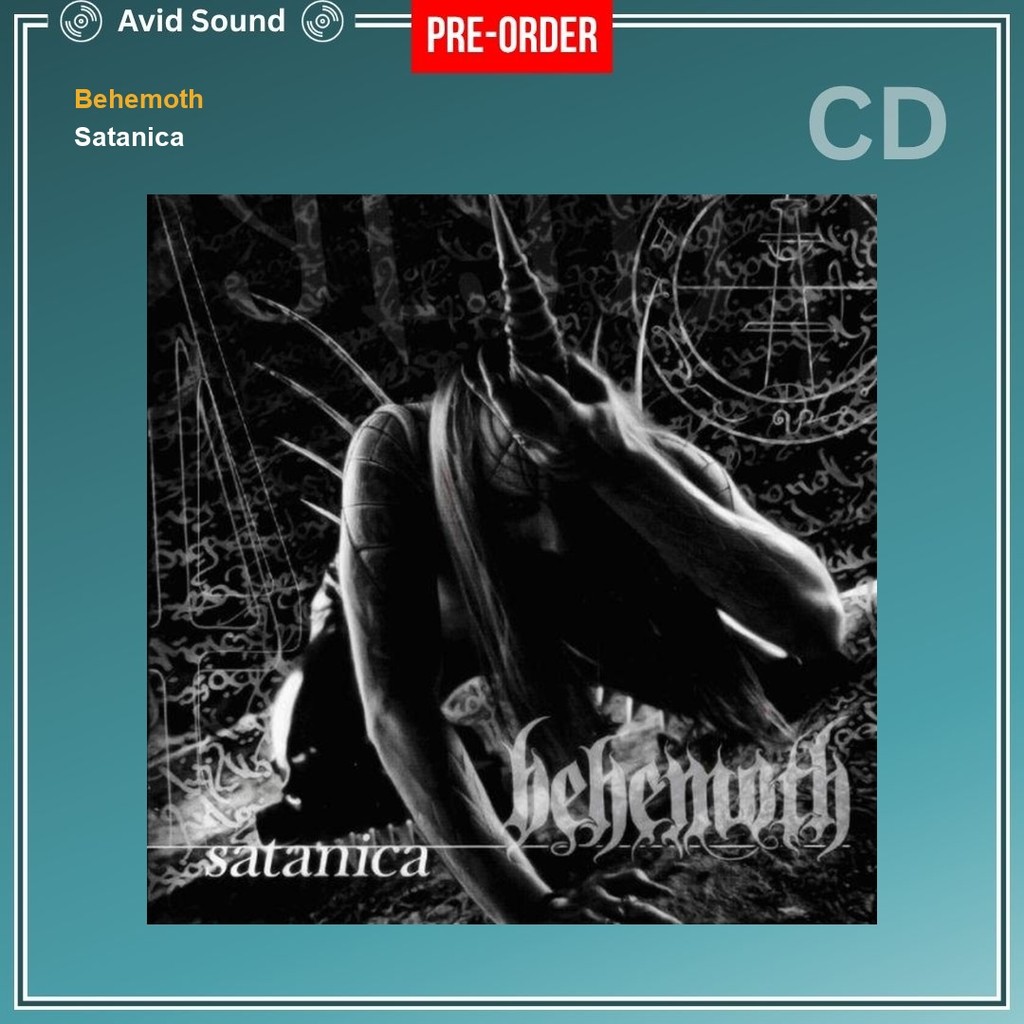 Pre-Order CD แผ่นซีดี Behemoth Satanica ใหม่ ซีล Behemoth CD