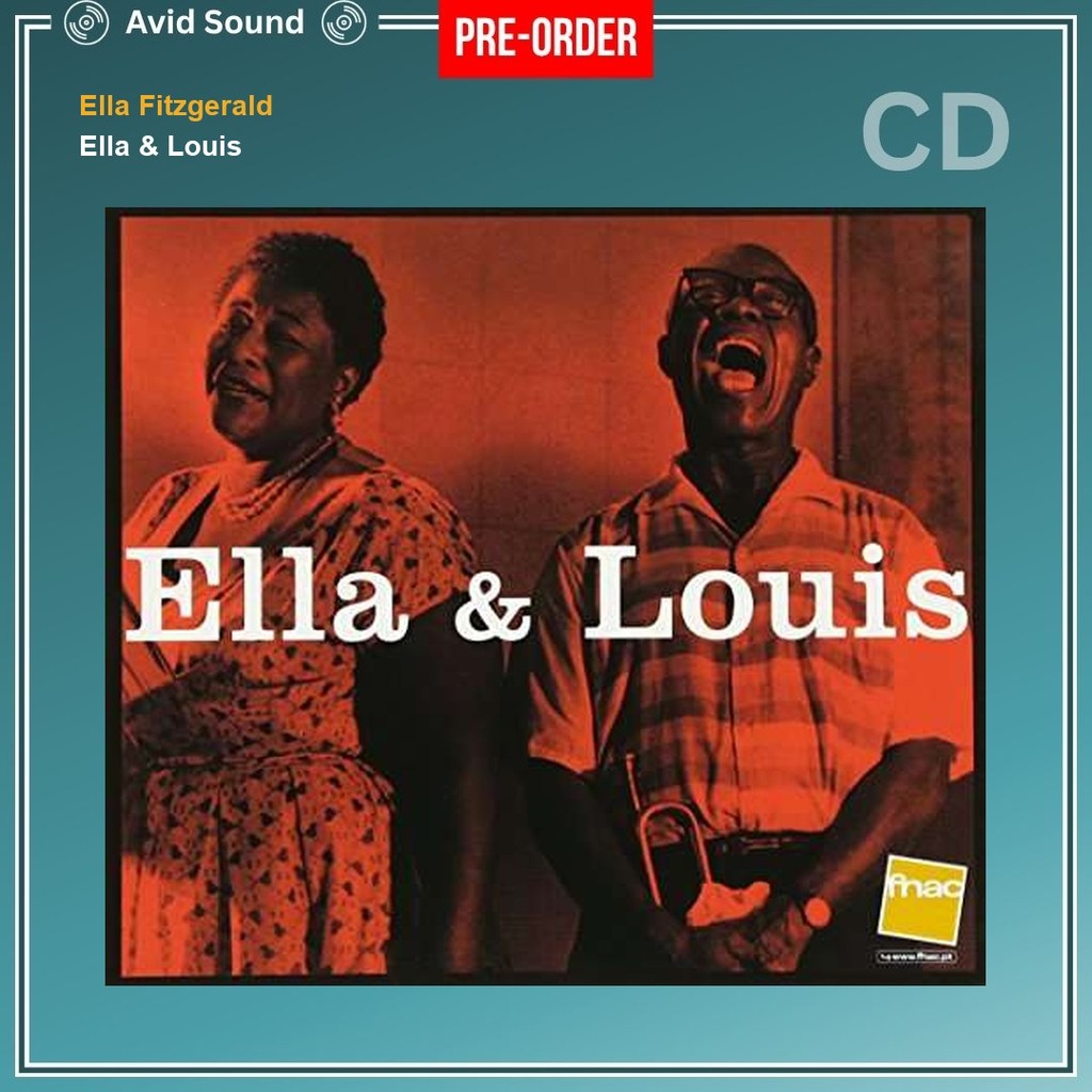 Pre-Order CD แผ่นซีดี Ella Fitzgerald Ella & Louis ใหม่ ซีล Ella Fitzgerald CD
