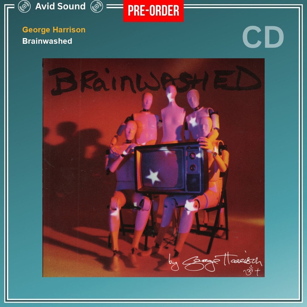 Pre-Order CD แผ่นซีดี George Harrison Brainwashed ใหม่ ซีล George Harrison CD