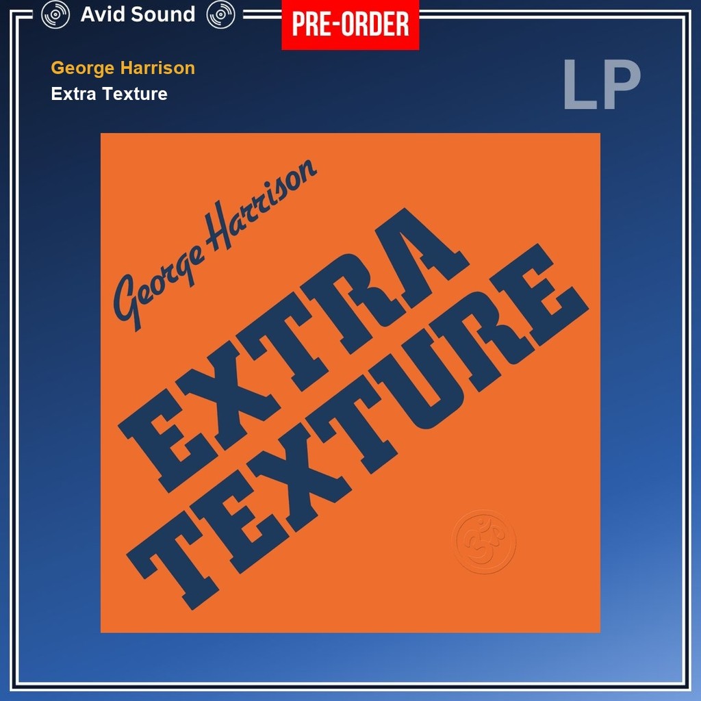 Pre-Order แผ่นเสียง George Harrison Extra Texture ใหม่ ซีล George Harrison Vinyl LP