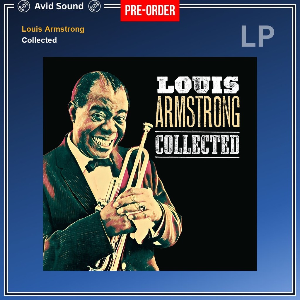 Pre-Order แผ่นเสียง Louis Armstrong Collected ใหม่ ซีล Louis Armstrong Vinyl LP