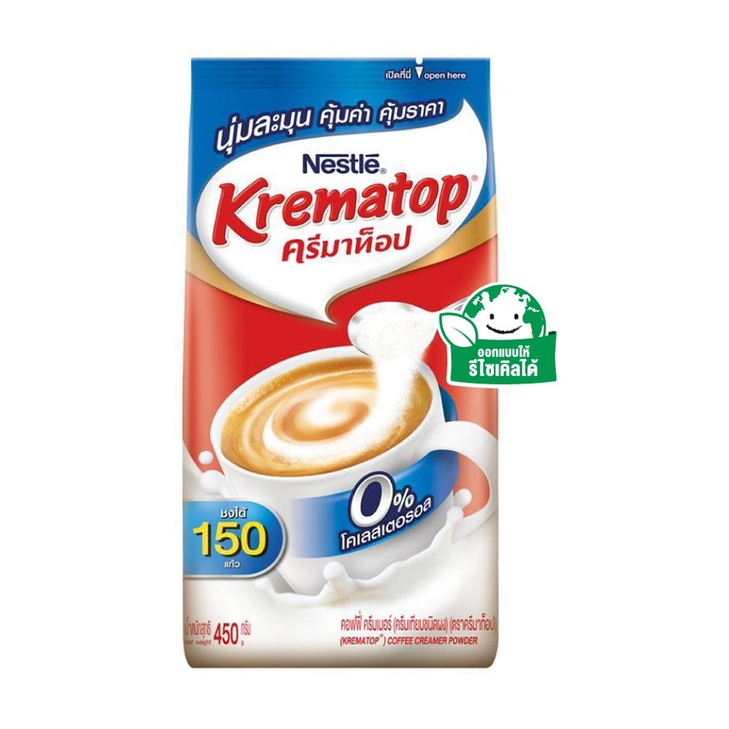 [สินค้าส่งด่วน] เนสท์เล่ ครีมาท็อป ครีมเทียม สีแดง 450 ก.