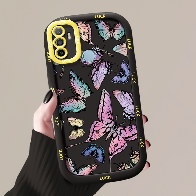 OPPO A53 2020 A33 2020 A53s A32 A11s Case Creative Butterfly Cartoon Case