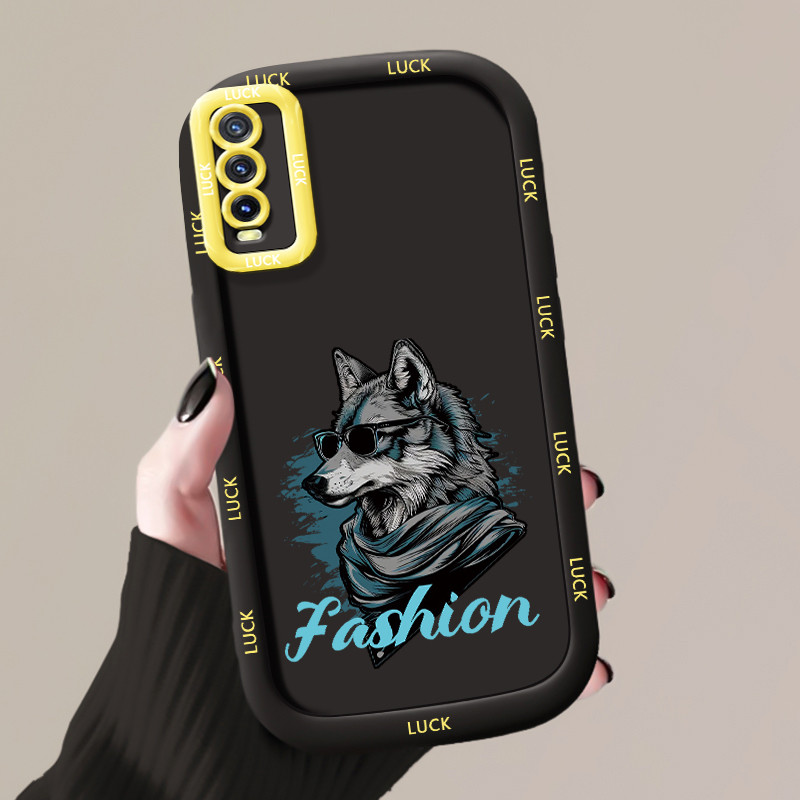 VIVO Y20 Y20i Y20s Y20A Y20G Y12A Y12S Y11s Case Creative Dog Cartoon Case