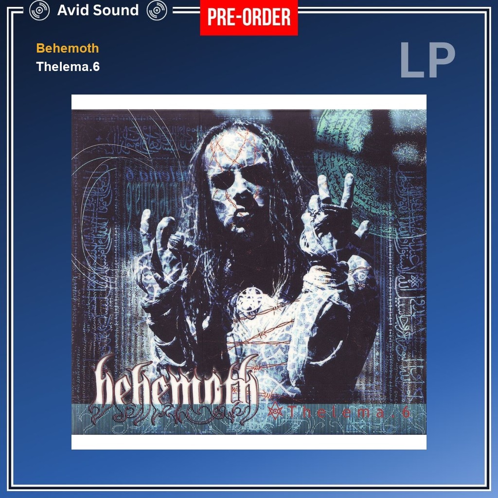 Pre-Order แผ่นเสียง Behemoth Thelema.6 ใหม่ ซีล Behemoth Vinyl LP