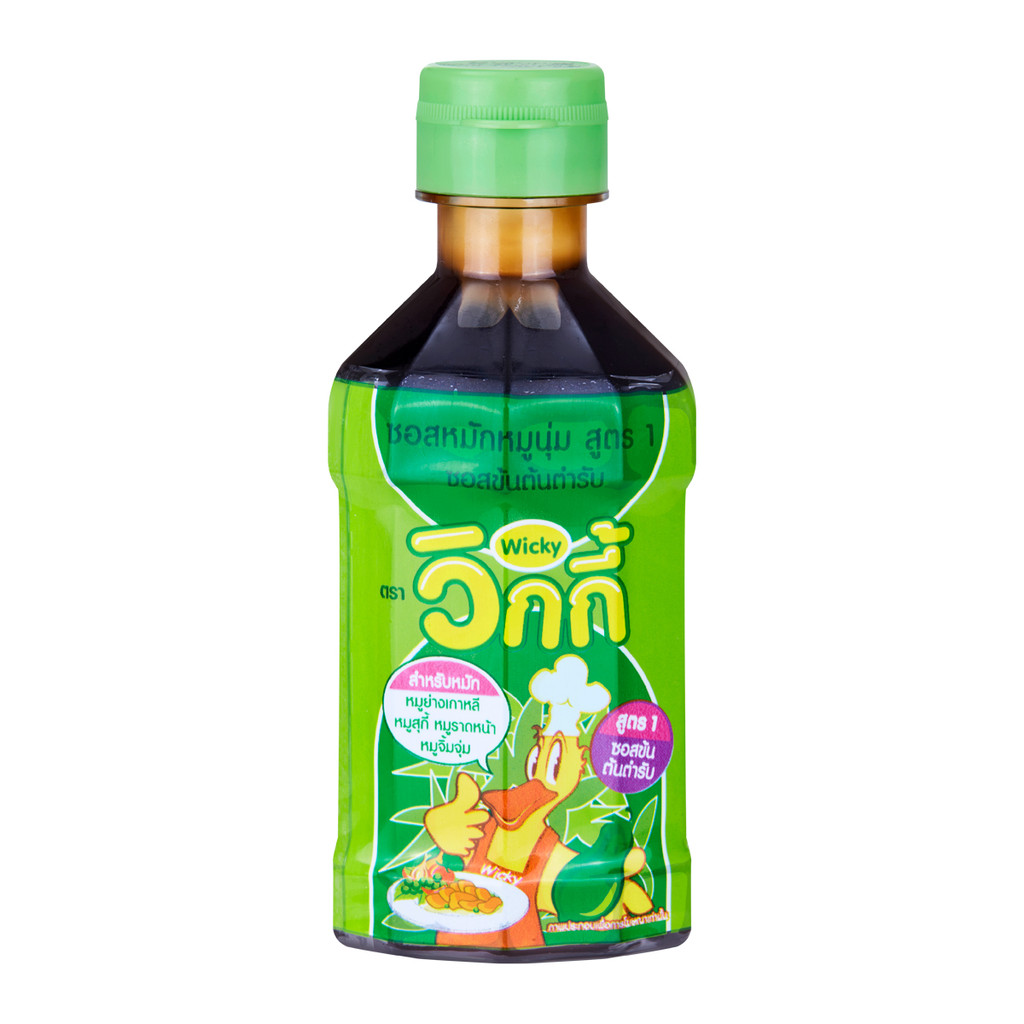 [สินค้าส่งด่วน] วิกกี้ ซอสหมักหมูนุ่ม 210 ก.