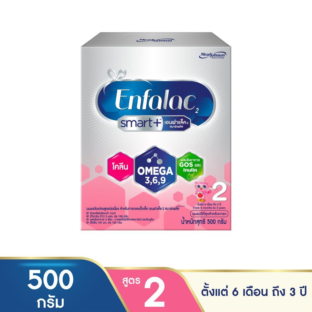 [สินค้าส่งด่วน] เอนฟาแล็ค สมาร์ทพลัส สูตร2 500 กรัม