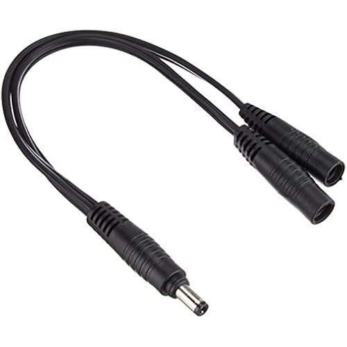 Komine 12V Y-shaped cable for motorcycles Black EK-109 1322