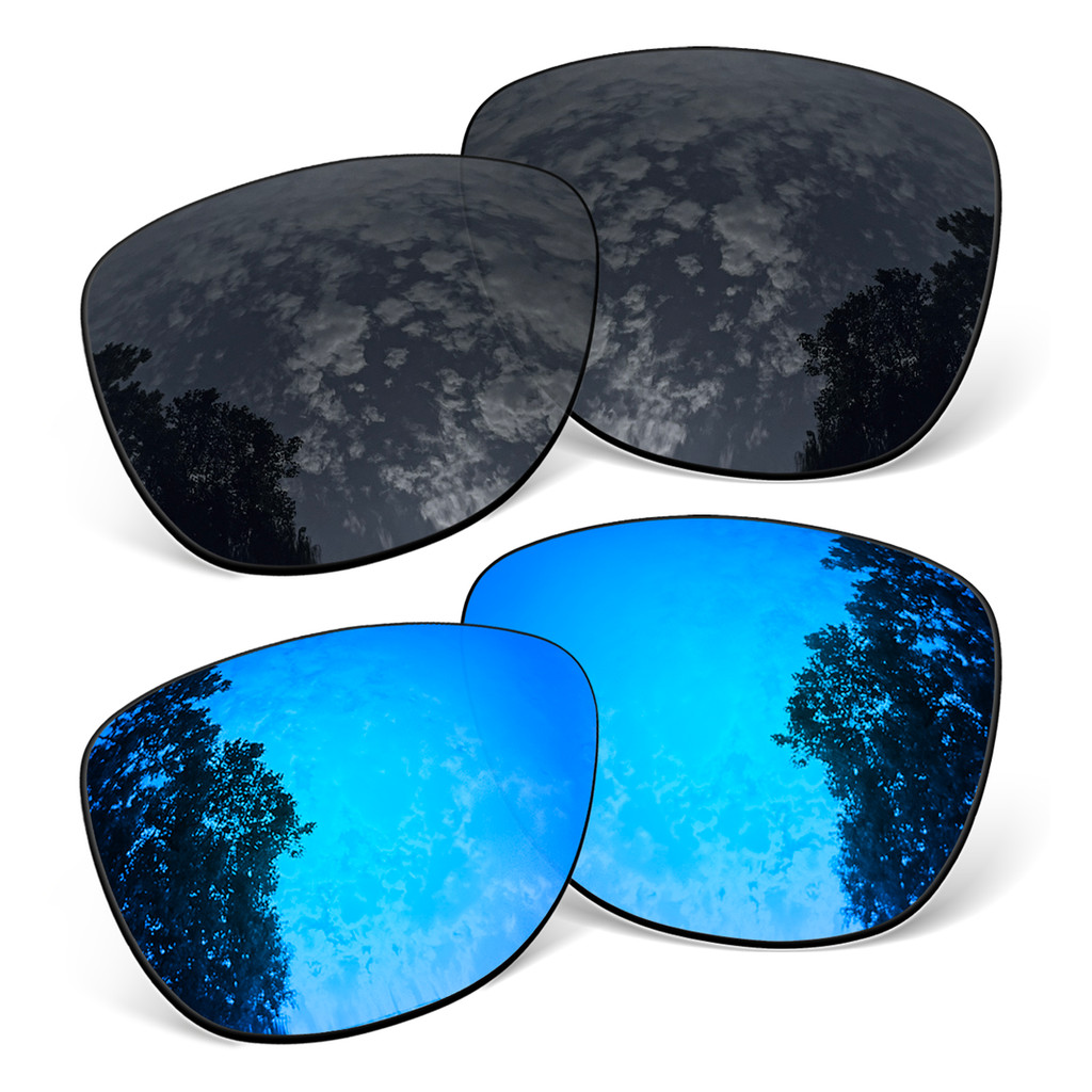 เลนส์เปลี่ยนโพลาไรซ์ป้องกันรอยขีดข่วน 2 คู่สําหรับ Frogskins XS OJ9006 กรอบแว่นกันแดด, ทนทาน | ป้องก