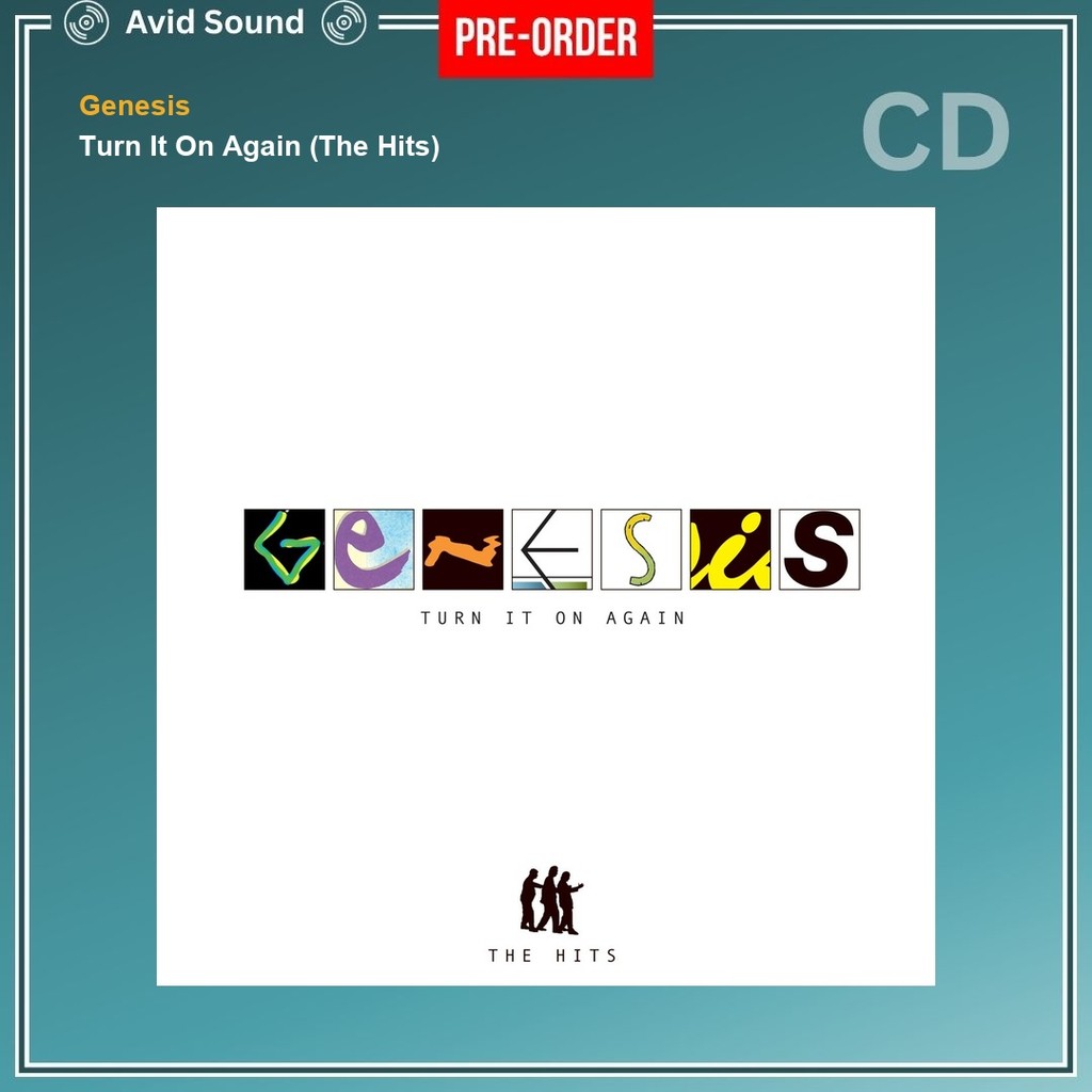 Pre-Order CD แผ่นซีดี Genesis Turn It On Again (The Hits) ใหม่ ซีล Genesis CD