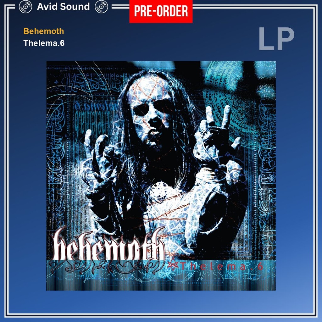 Pre-Order แผ่นเสียง Behemoth Thelema.6 ใหม่ ซีล Behemoth Vinyl LP