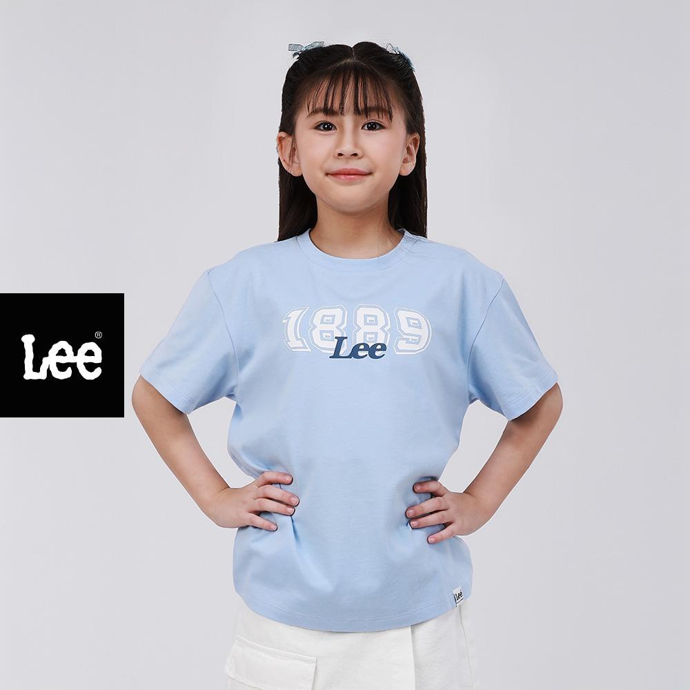 LEE KIDS เสื้อโปโลแขนสั้นเด็กผู้ชาย / เด็กผู้หญิง รุ่น LK F225UPOLC04 สีฟ้า