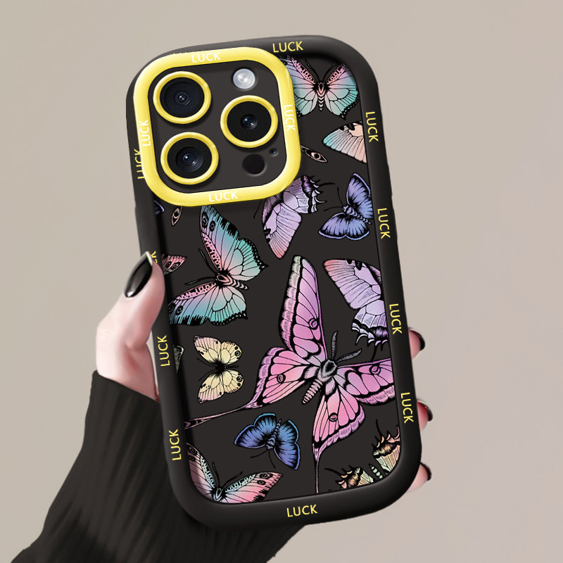 IPhone 14 14 Pro 14 14 Pro Max 15 15 Pro 15 Pro Max Case Creative Butterfly Cartoon Case