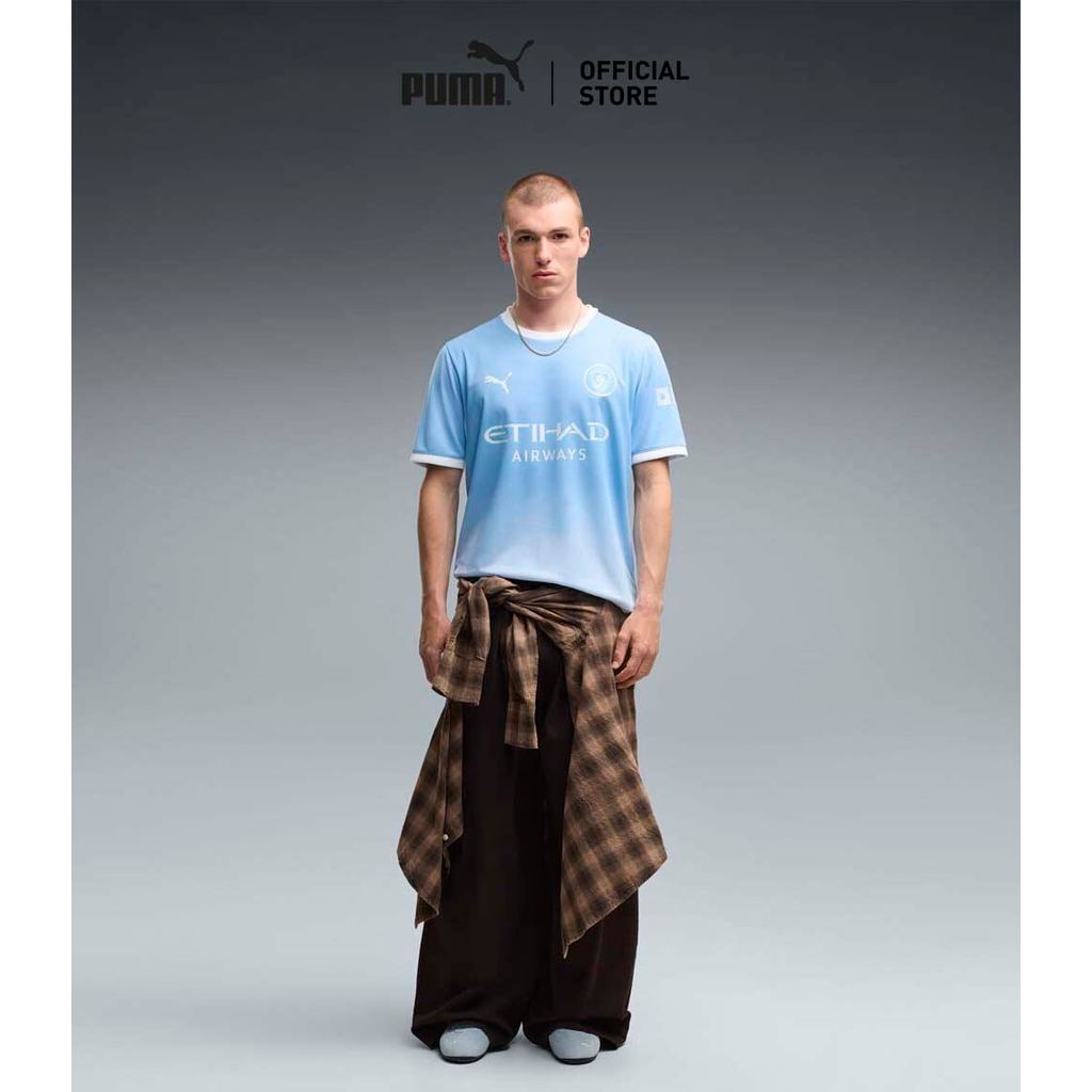 PUMA Football Manchester City 26/27 Home Jersey Men สีฟ้า - 78432601