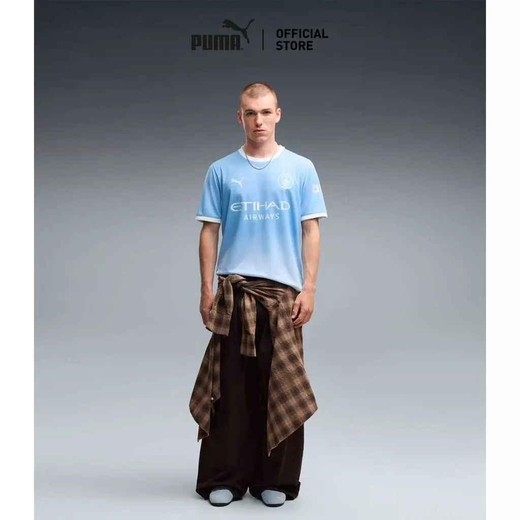 PUMA Football Manchester City 26/27 Home Jersey Men สีฟ้า - 78432601