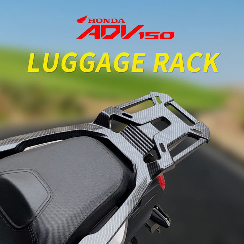 MTKRACING สําหรับ HONDA ADV150 ADV 150 Adv150 2019-2022 ด้านหลังสนับสนุนกระเป๋า Saddle Rack Carrier 