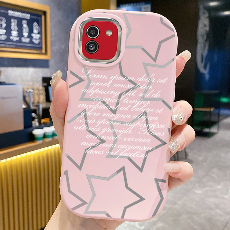 เคสใช้ได้กับ Samsung A04 M04 A04E F04 A03 A03s A02s M02s F02s M13 5G เคสแฟชั่นน่ารัก