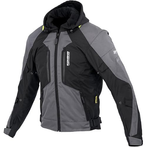 Komine Model 2025 Motorcycle 07-638 JK-638 Enigma G2 Winter Jacket - Quantum Basalt Grey XL