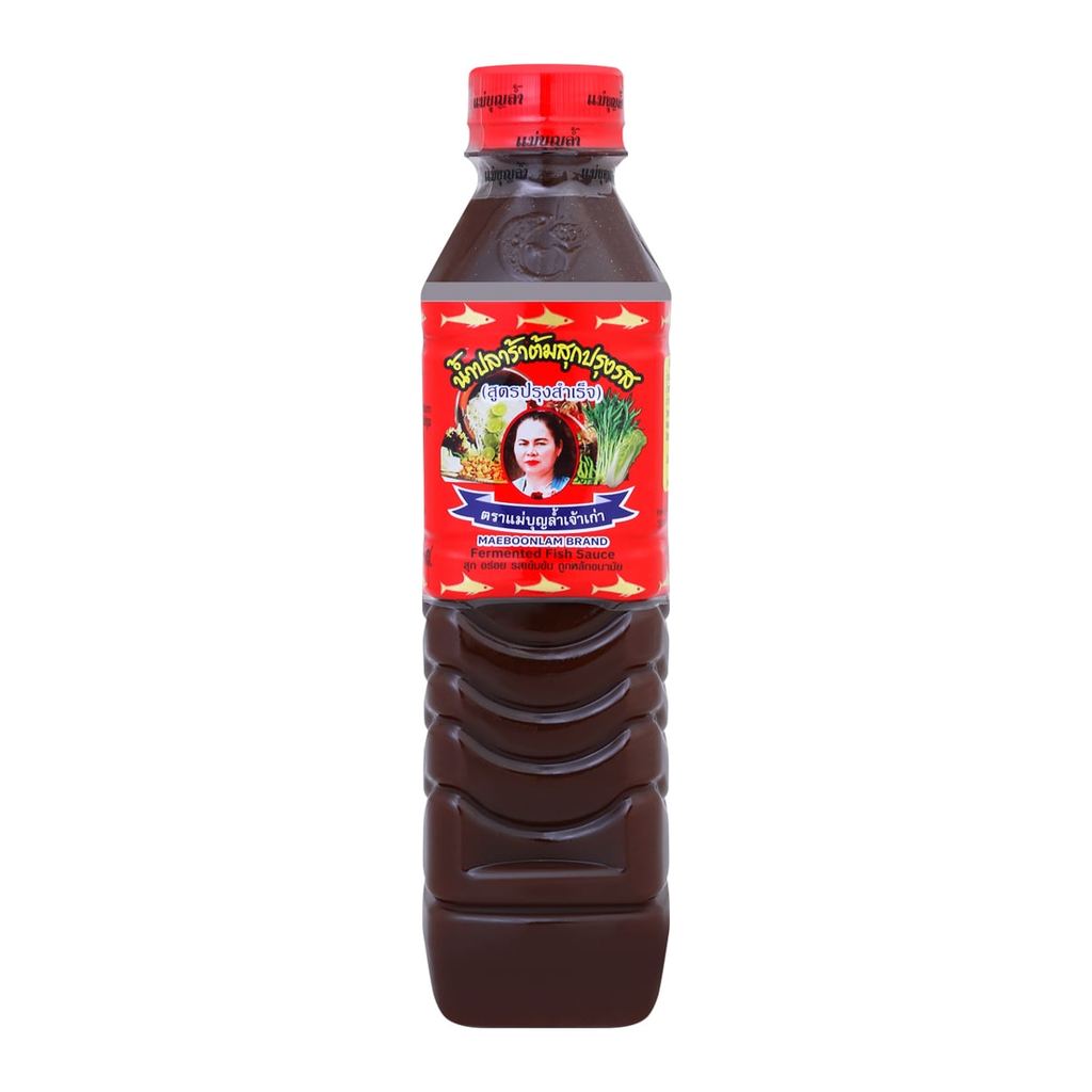 [สินค้าส่งด่วน] แม่บุญล้ำ น้ำปลาร้าต้มสุกปรุงรส สูตรปรุงสำเร็จ 400 มล.
