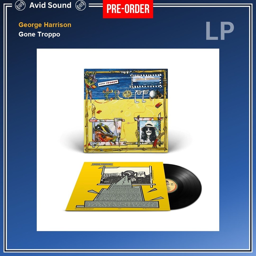 Pre-Order แผ่นเสียง George Harrison Gone Troppo ใหม่ ซีล George Harrison Vinyl LP