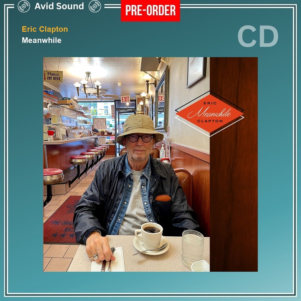 Pre-Order CD แผ่นซีดี Eric Clapton Meanwhile ใหม่ ซีล Eric Clapton CD