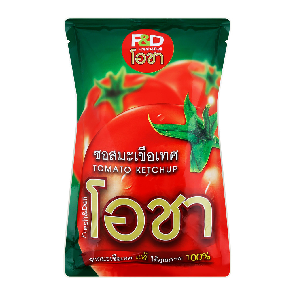 [สินค้าส่งด่วน] เอฟ แอนด์ ดี โอชา ซอสมะเขือเทศ 900 ก.