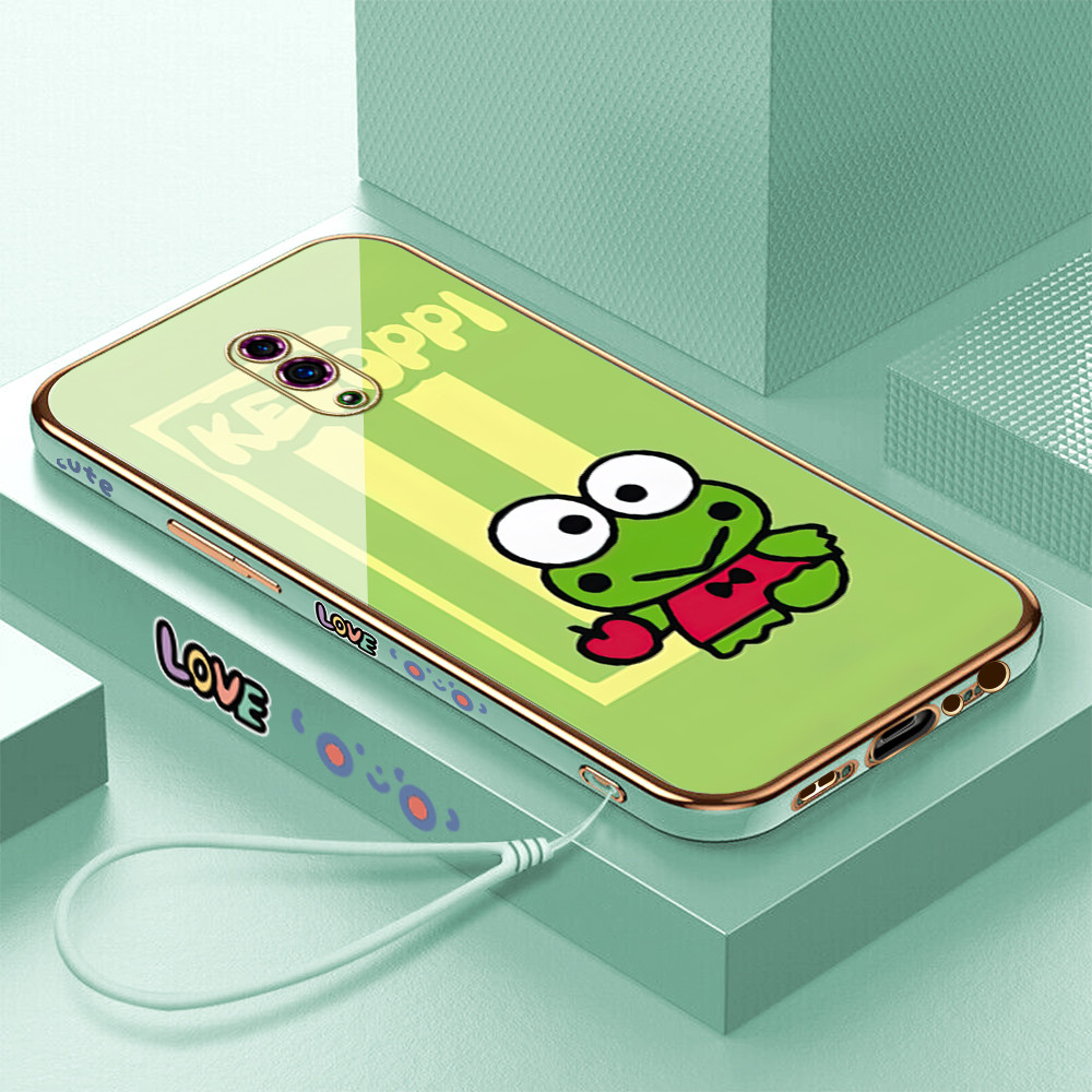 LOKAL [จัดส่งในพื้นที่] OPPO Reno 3 4 4f 5 5k 6 7 7z 8 8T 8Z 4G 11F 13FS 5G Casing HP Cute Kerpper S