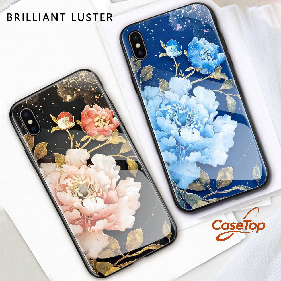 เคส For VIVO Y100 Y95 Y93 Y91 Y85 Y76 Y72 Y52 Y50 Y91i 4G 5G เคสโทรศัพท์ เคสมือถือ เคสวีโว่ เคสแข็ง Phone Glass Case BLK