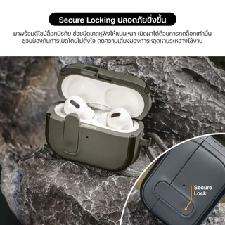 MAGEASY Odyssey Magnetic Closure AirPods Protective Case เคส AirPods Pro 2/1 / AirPods4