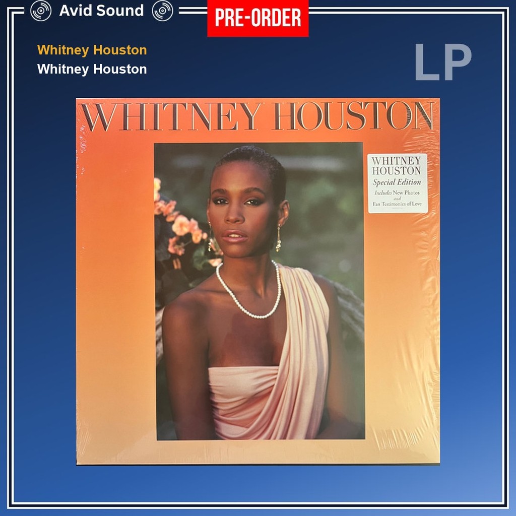 Pre-Order แผ่นเสียง Whitney Houston Whitney Houston ใหม่ ซีล Whitney Houston Vinyl LP