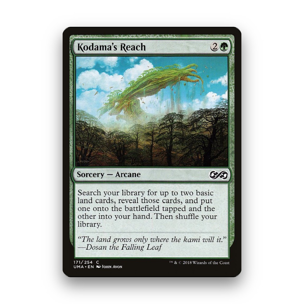 [MTG] Kodama's Reach (#171) [UMA] [GREEN] [COMMON] | Magic the Gathering
