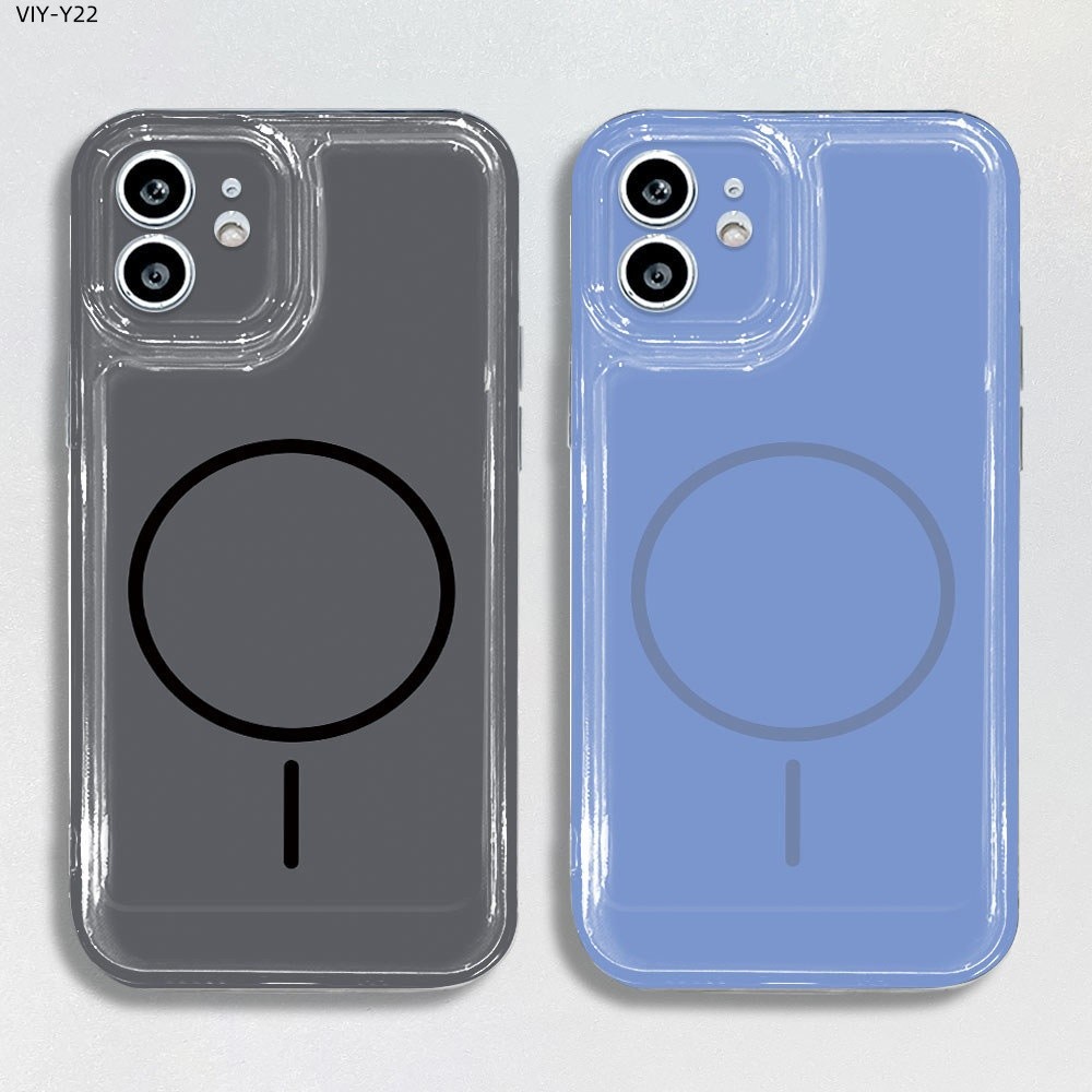 โปร่งใส เคส For VIVO Y93 Y91 Y95 Y91i Y50 Y36 Y35 Y33S Y33T Y31 Y30 Y30i Y29 Y27 Y27S Y22 Y22S 4G 5G Case เคสวีโว่ TKK