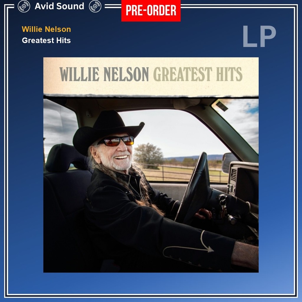 Pre-Order แผ่นเสียง Willie Nelson Greatest Hits ใหม่ ซีล Willie Nelson Vinyl LP