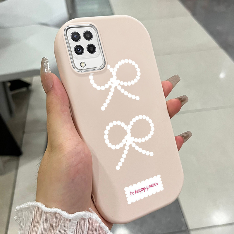 เคส ใช้ได้กับ Samsung A22 M22 M32 เคสแฟชั่นสร้างสรรค์