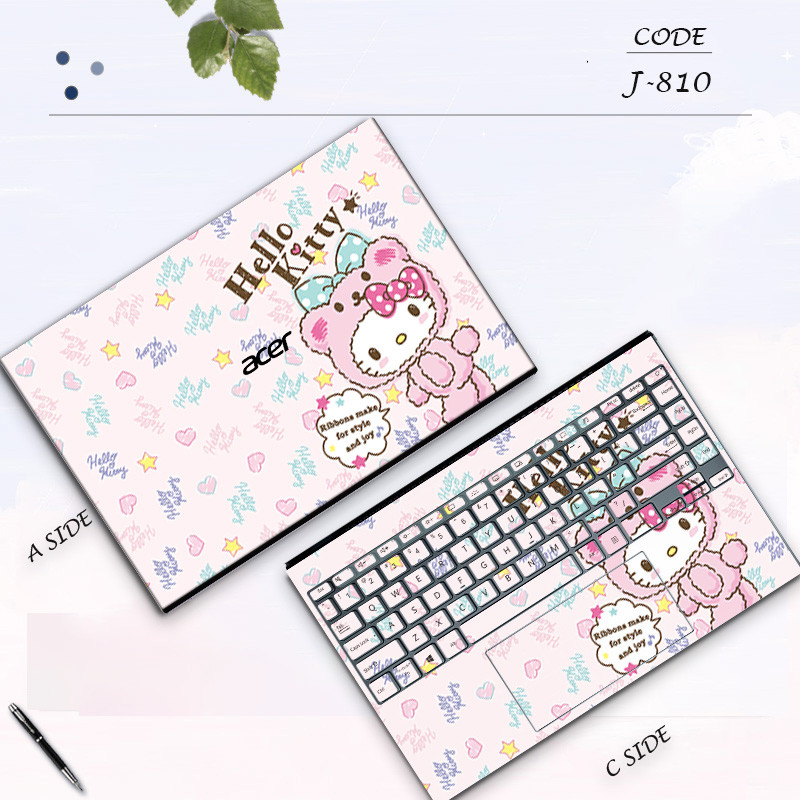 สําหรับ Acer Aspire Lite 15 AL15-42P AC แล็ปท็อปสติกเกอร์ผิว PVC ไวนิลโน้ตบุ๊ค Decal Scratch ป้องกันที่ถอดออกได้ Custom ตัดออกแบบ J-810 J-811