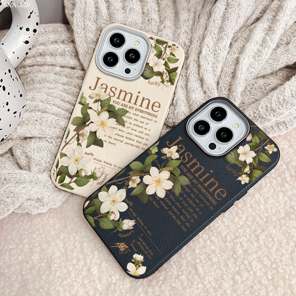 เคส For Samsung Galaxy A24 A23 A22 A21S A20 A20S 4G 5G เคสโทรศัพท์ เคสซัมซุง เคสนิ่ม Leather Silicone Phone Case PWK
