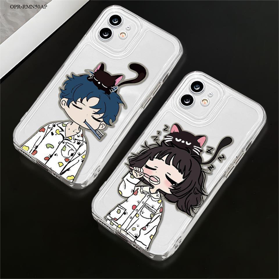 เคสนุ่ม For Realme Note 50 Narzo 50A Prime เคสโทรศัพท์ เคสเรียวมี โปร่งใส TPU Phone Case KK