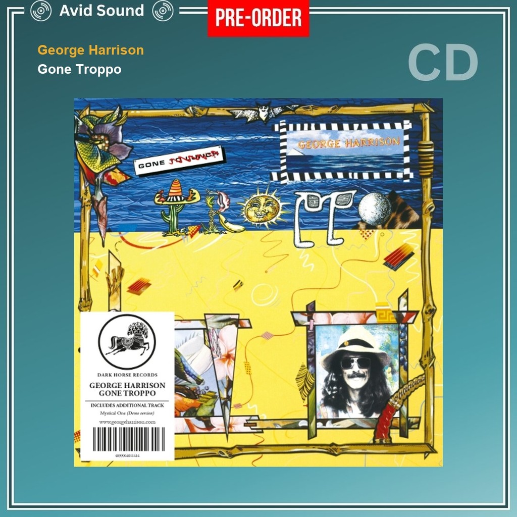 Pre-Order CD แผ่นซีดี George Harrison Gone Troppo ใหม่ ซีล George Harrison CD