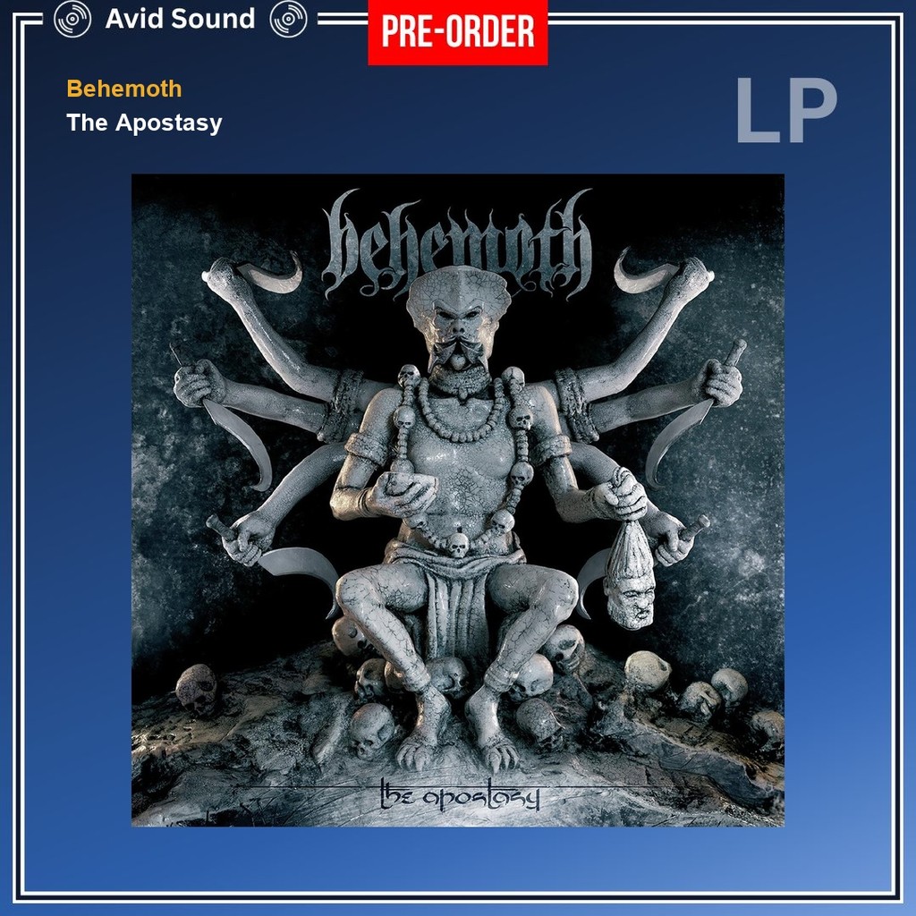 Pre-Order แผ่นเสียง Behemoth The Apostasy ใหม่ ซีล Behemoth Vinyl LP
