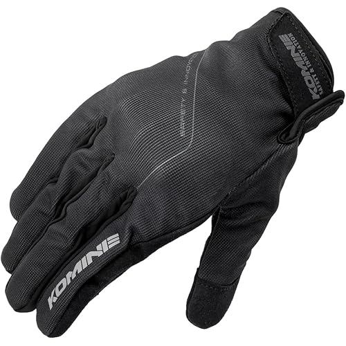 Komine Model 2025 Motorcycle 06-270 GK-270 Protect Mesh Glove Black S