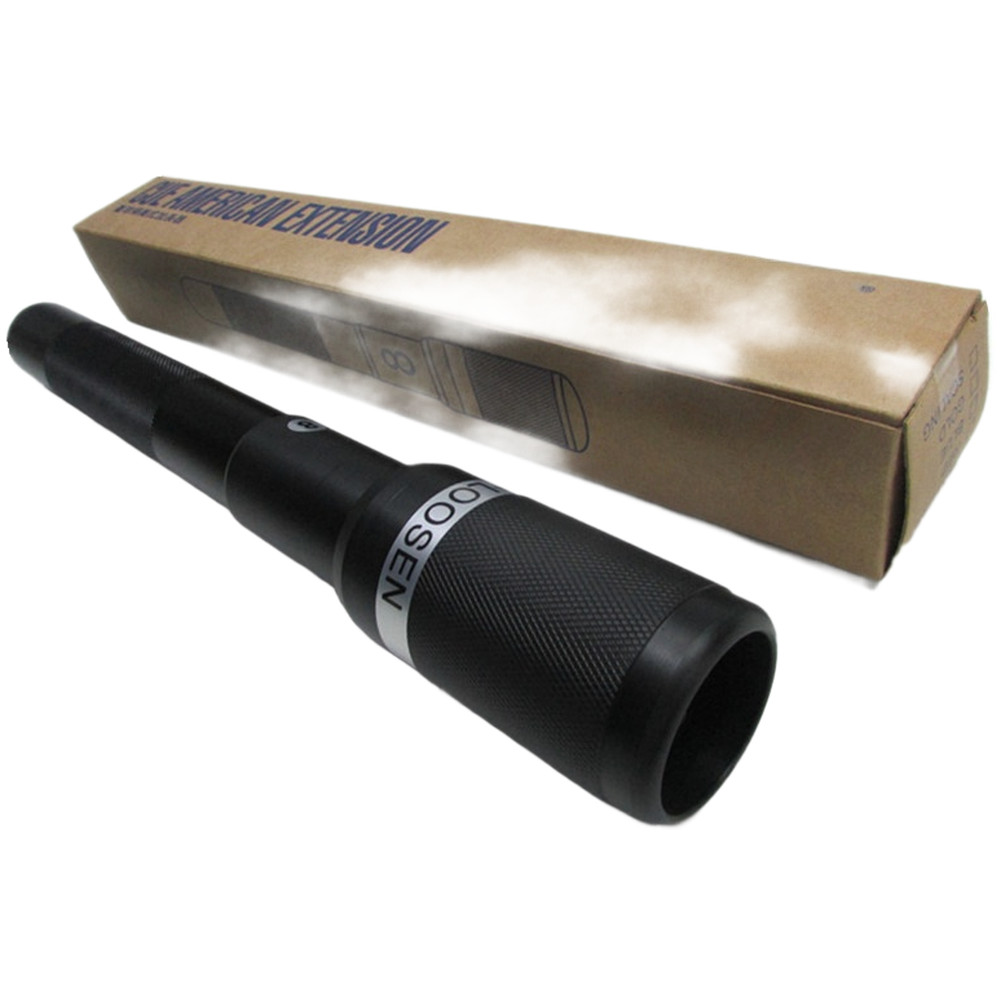 [JLN]FOR AMERICAN Pool Cue Extension 32CM Aluminium Handle for 8 Ball 9 Ball Black