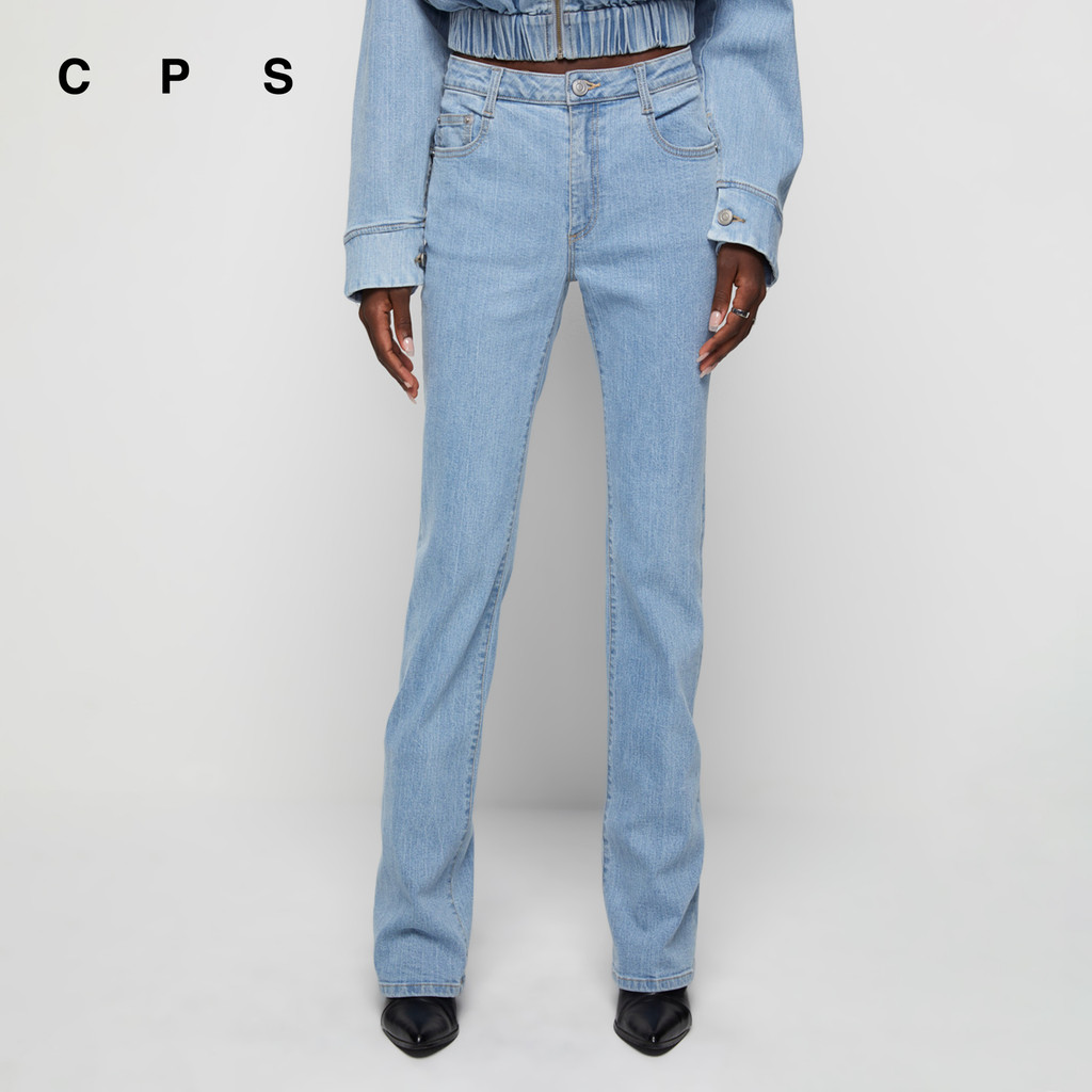 CPS กางเกงยีนส์ขาบาน ผู้หญิง CLASSIC FLARE DENIM รุ่น C25WGWE058 (SS26#CO)