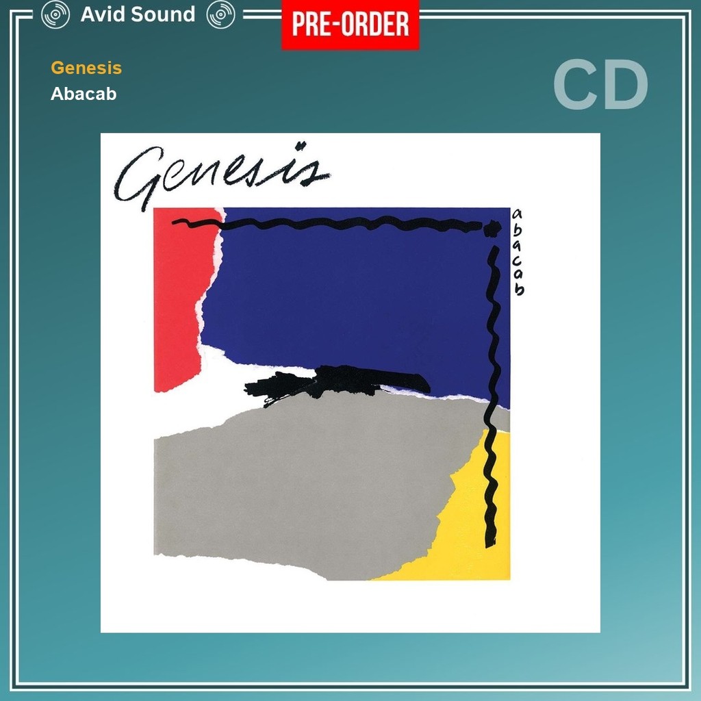 Pre-Order CD แผ่นซีดี Genesis Abacab ใหม่ ซีล Genesis CD