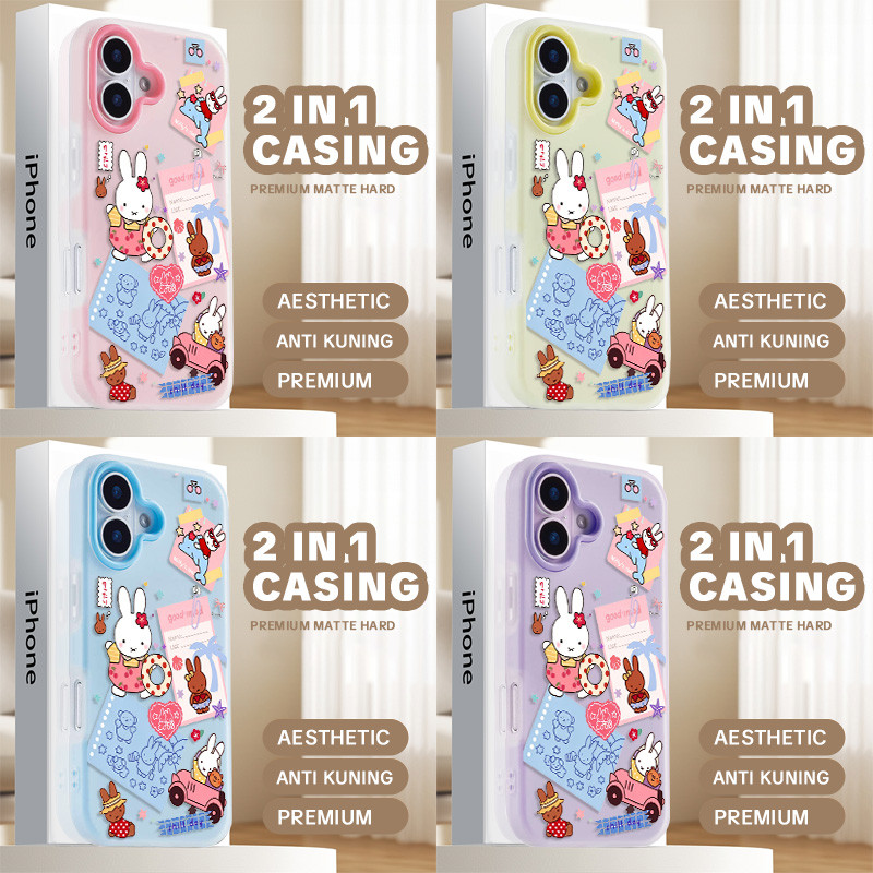 กระต่าย [Infinite Case] Star 2 In 1 Case Hp Oppo Reno 16 Pro 5G A6C Reno 15 5G 15F A6 A6X Reno 14F 1