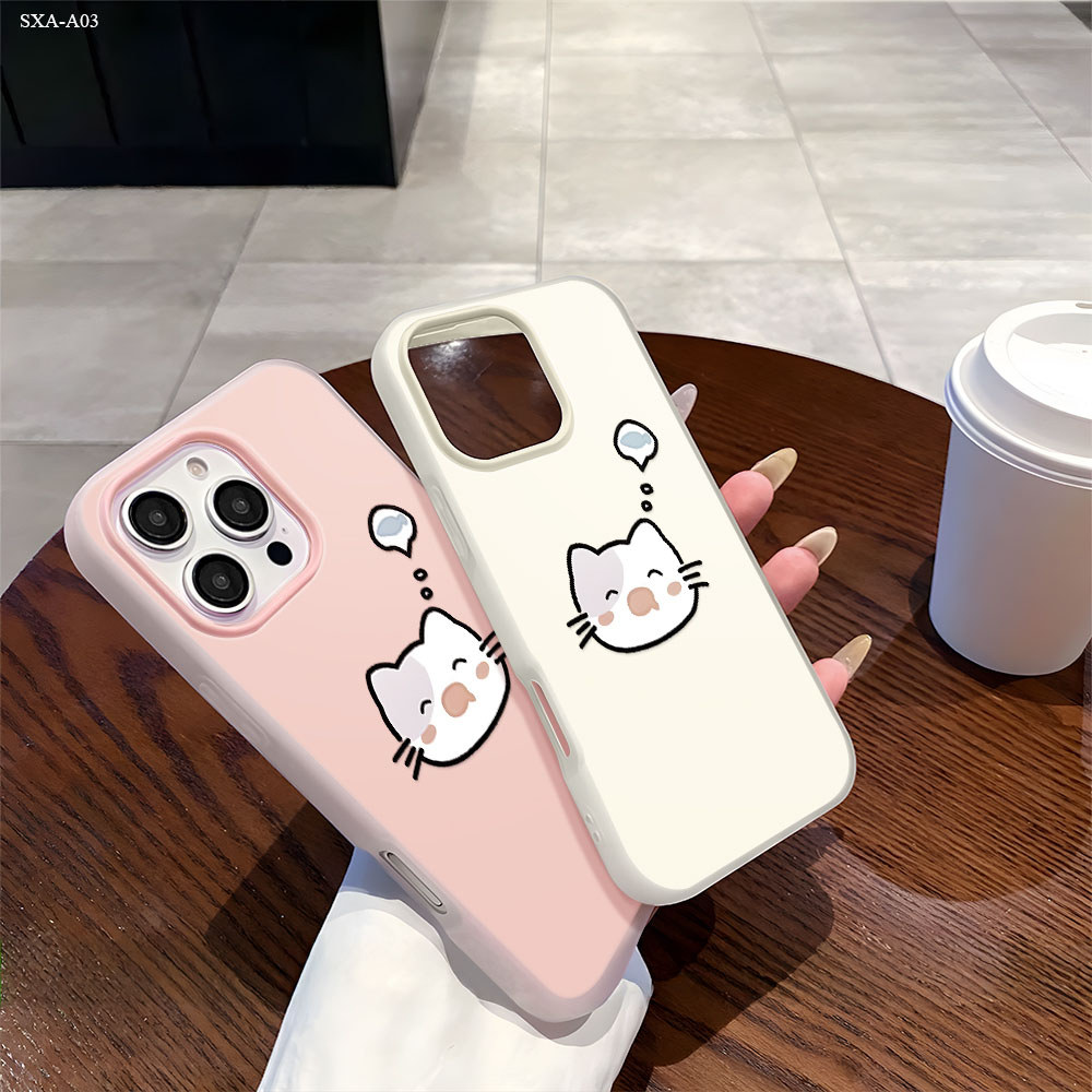 เคส For Samsung Galaxy A06 A05 A05S A04 A04S A04E A03 A03S 4G 5G เคสโทรศัพท์ เคสซัมซุง เคสนิ่ม Silicone Phone Case GDK