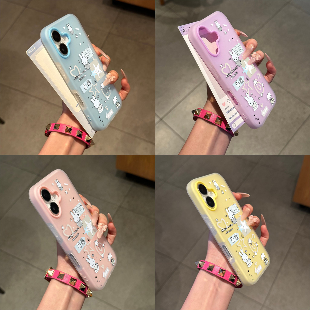 กระต่าย [Jbscasing93] เคสการ์ตูน Samsung A37 Galaxy A07 A06 A27 A57 A17 5G A36 A35 A16 A15 A55 A26 A