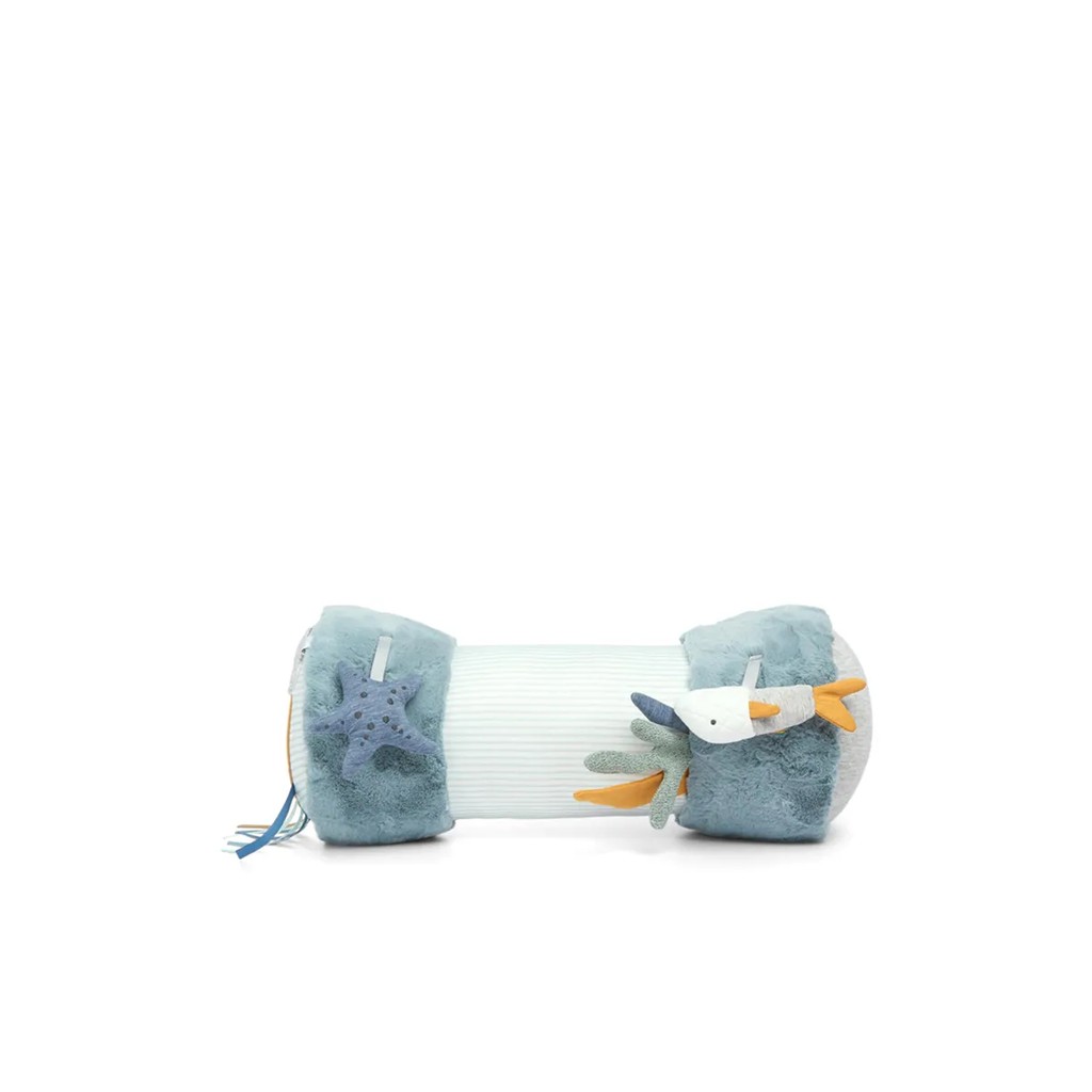 Mamas&Papas หมอนทารก Welcome To The World Under The Sea Tummy Time Roll Blue สีน้ำเงิน