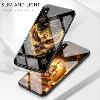 เคส For OPPO A98 A96 A95 A94 A93 A92 A91 A83 A79 A78 A77 A76 A74 4G 5G เคสโทรศัพท์ เคสออปโป้ Phone Glass Case BLK